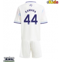 Aston Villa Boubacar Kamara #44 Replica Third Minikit 2025-26 Short Sleeve (+ pants)